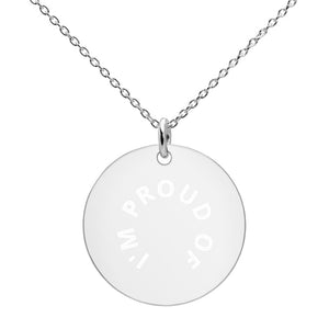 I'M PROUD OF - ICONIC SILVER NECKLACE